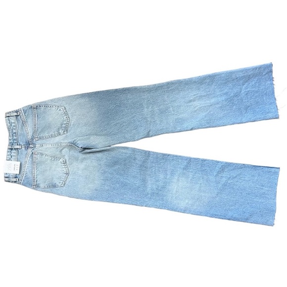 NWT Zara high rise wide leg jeans - Picture 2 of 3